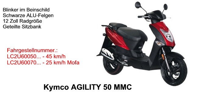 Agility 50 4T MMC