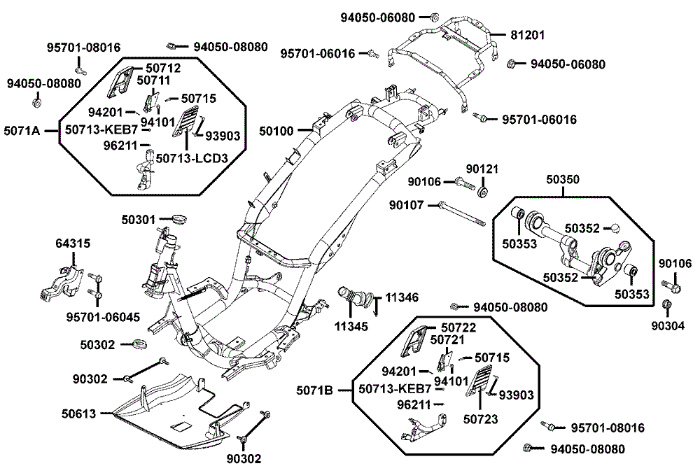 Rahmen Chassis