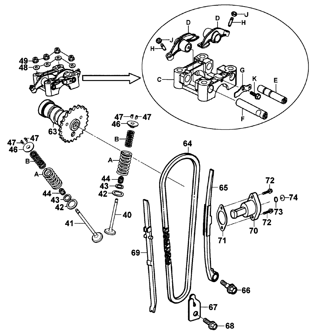 Ventiltrieb