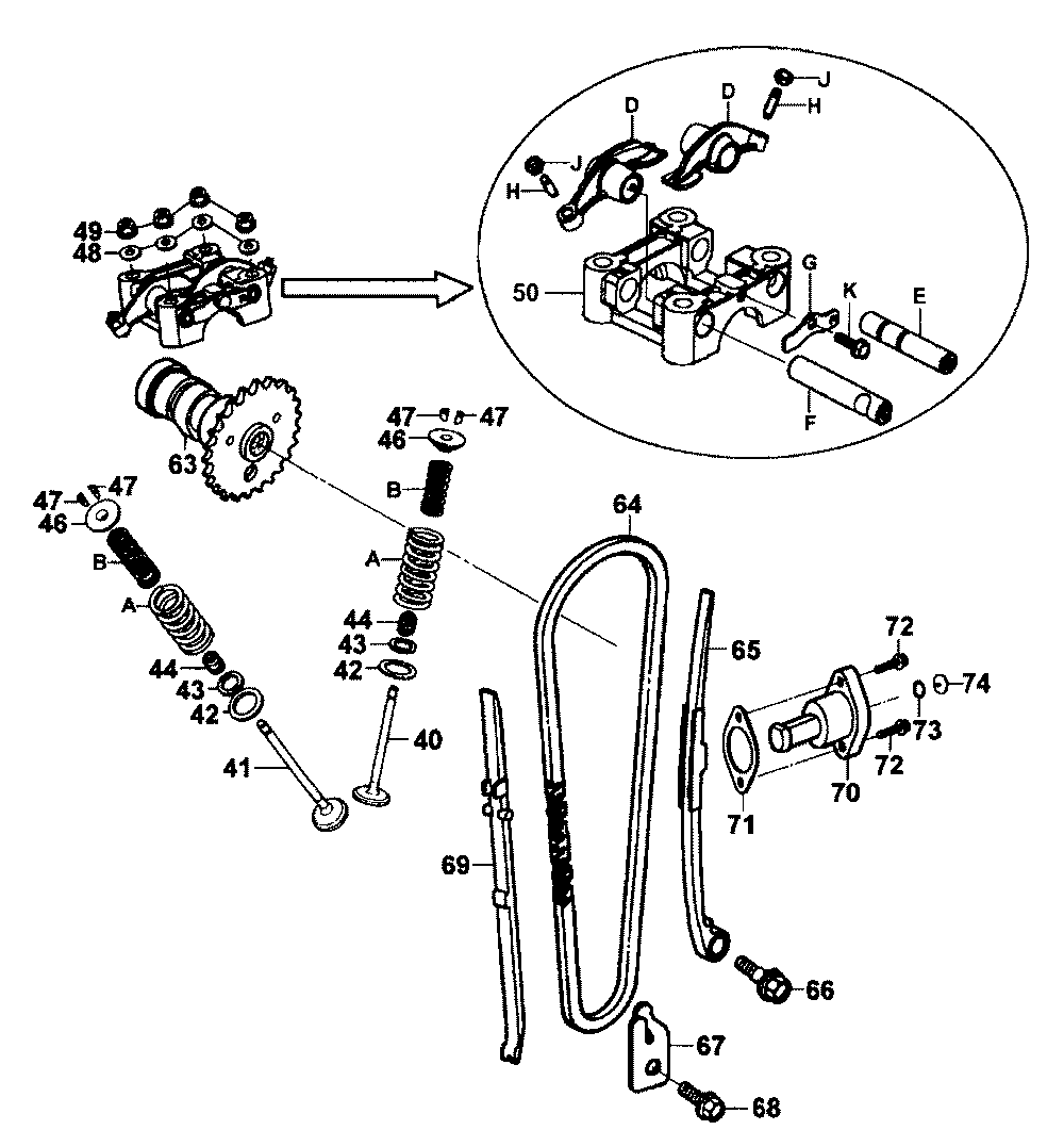 Ventiltrieb