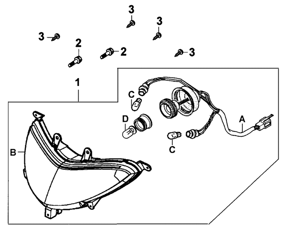Scheinwerfer