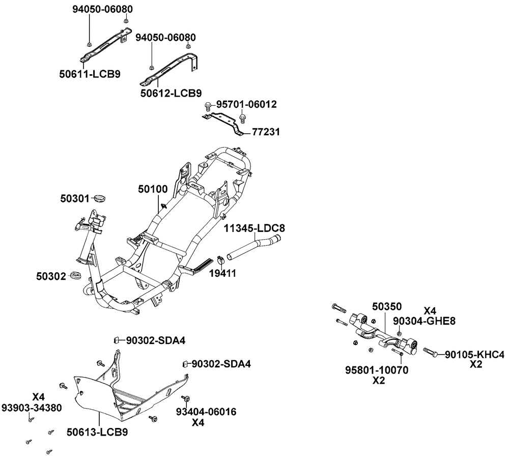 Rahmen Chassis