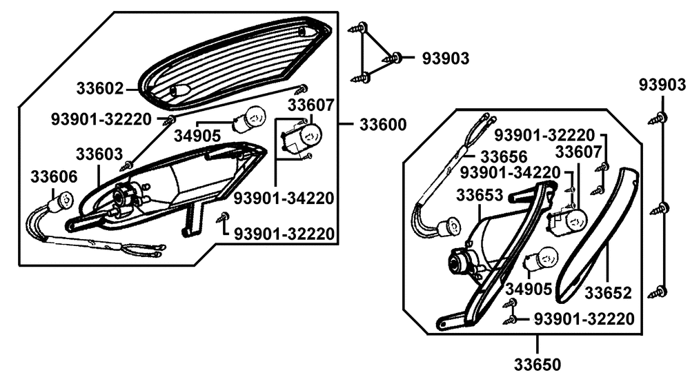 Blinker hinten
