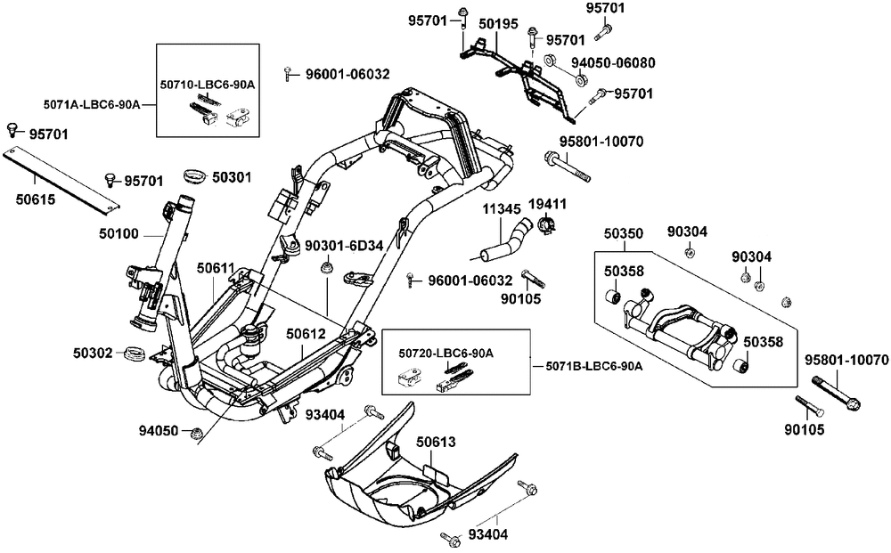 Rahmen Chassis