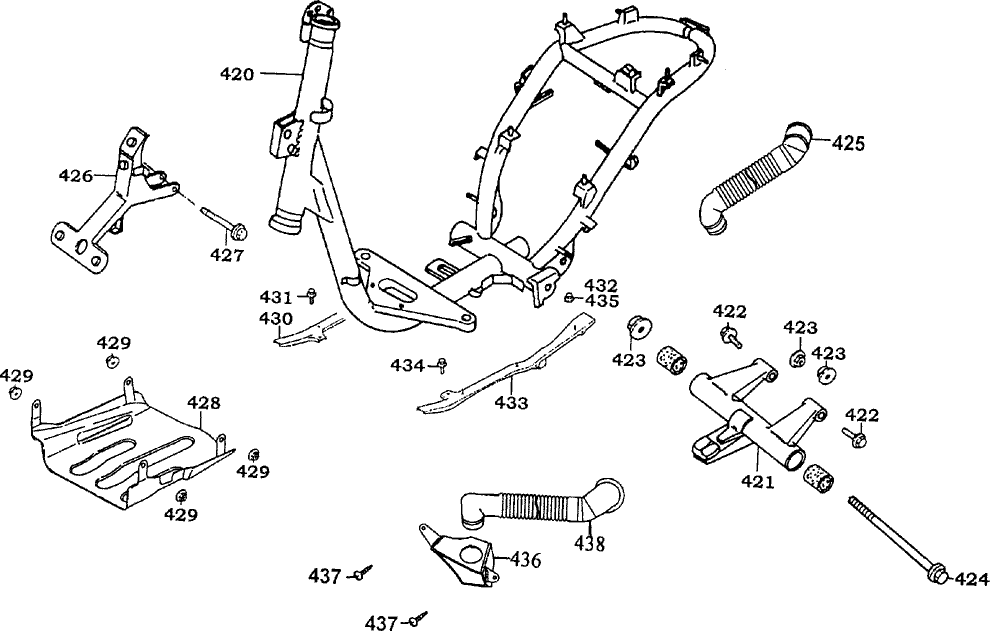 Rahmen Chassis