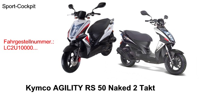 Agility RS 50 NAKED 2T