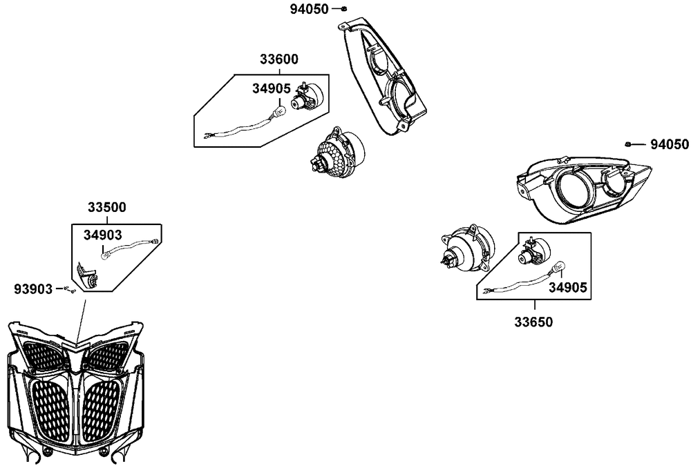 Blinker hinten & Pos.licht v
