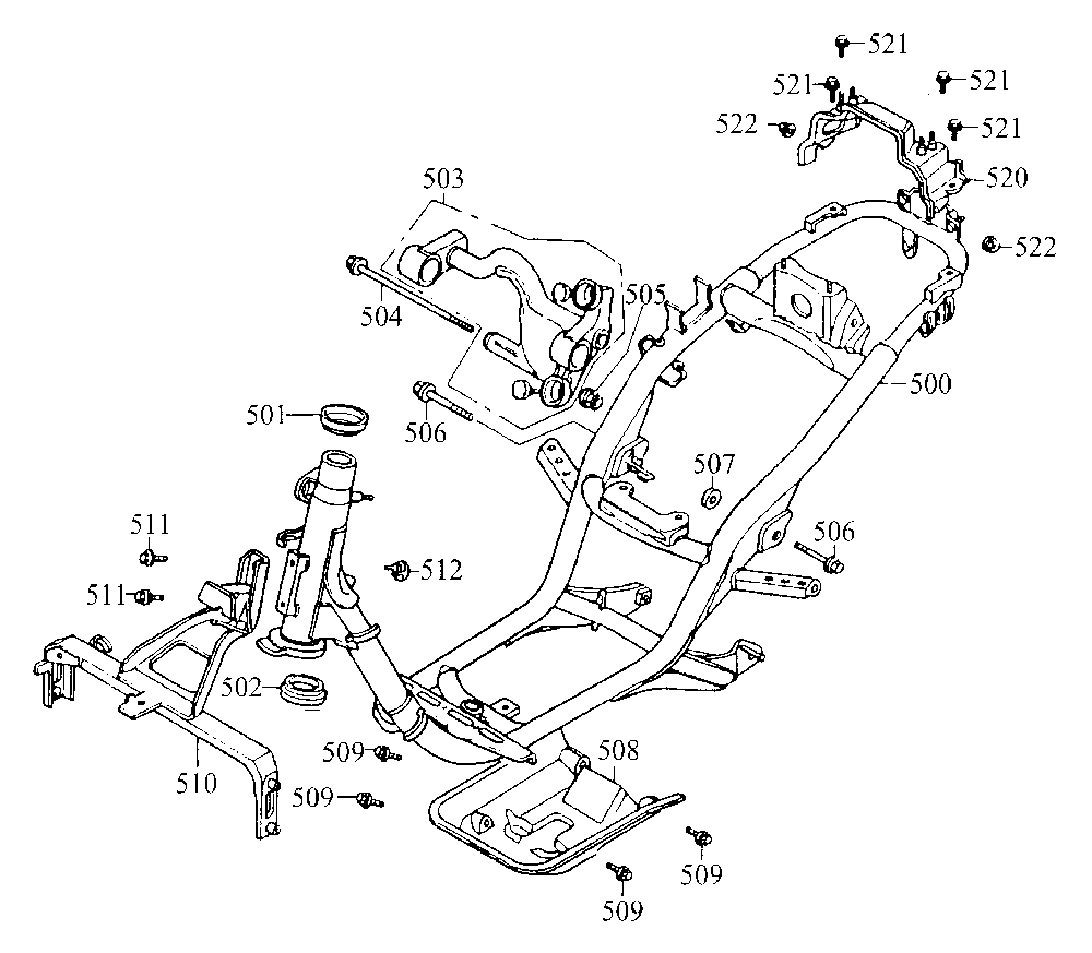 Rahmen Chassis
