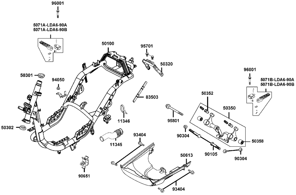 Rahmen Chassis