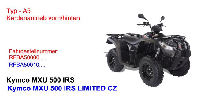 MXU 500 IRS (DE + CZ) / LIMITED (nur CZ)
