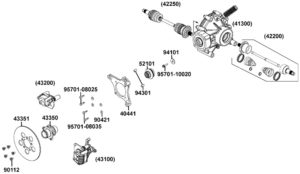Bremse hinten