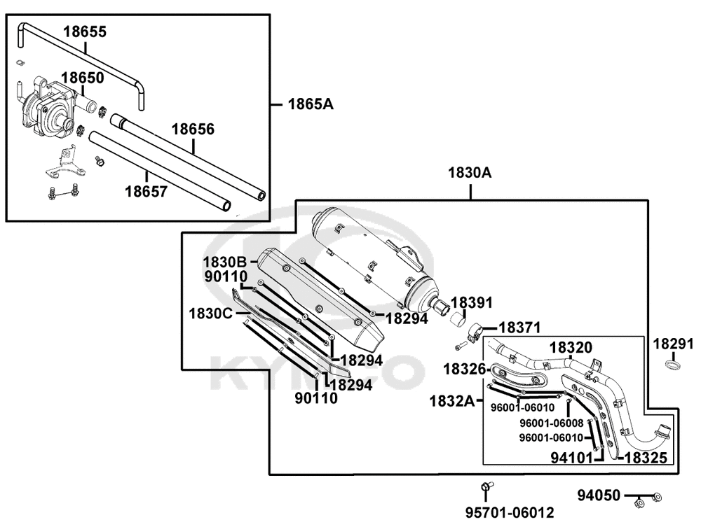 Auspuff & Sekundärluftsystem