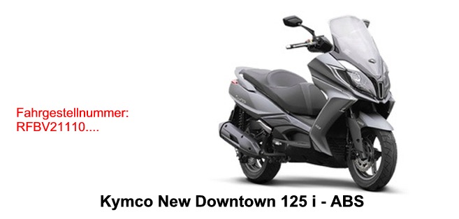 New Downtown 125i ABS