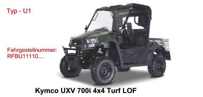 UXV 700i 4x4 Turf / UXV 700i 4x4 Turf LOF