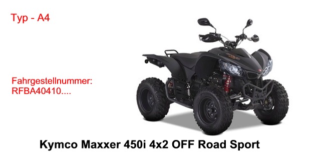 Maxxer 450i 4x2 Off Road SPORT