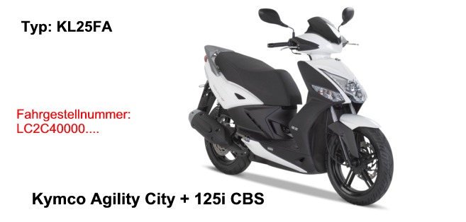 Agility City+125i CBS