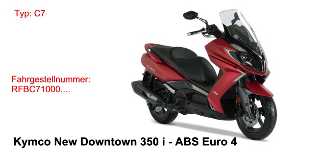New Downtown 350i ABS&nbsp;Euro4