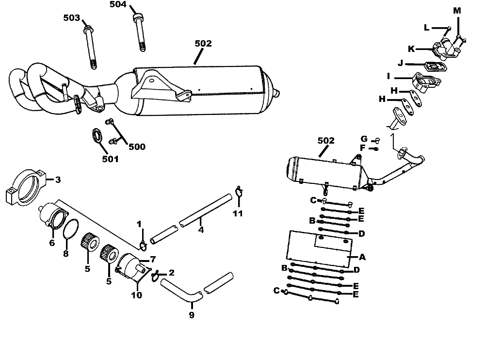 Auspuff & Sekundärluftsystem