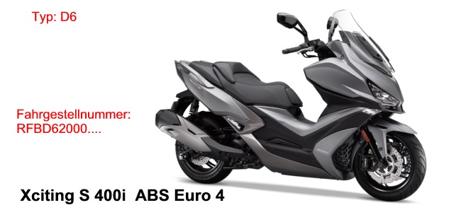 Xciting S 400i ABS E4 ab 2018