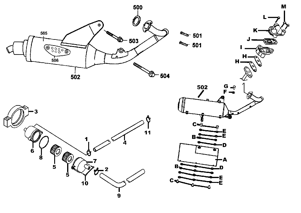 Auspuff & Sekundärluftsystem