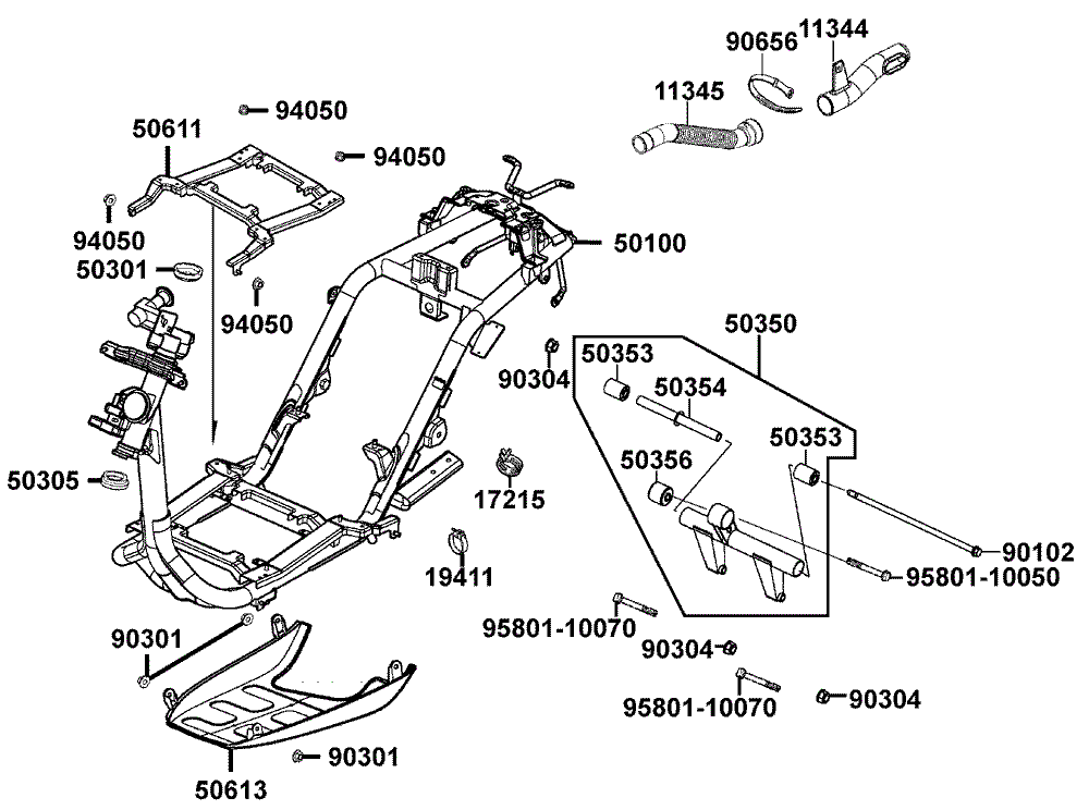 Rahmen Chassis