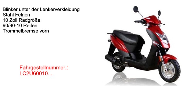 Agility 50 4T BASIC  10 Zoll