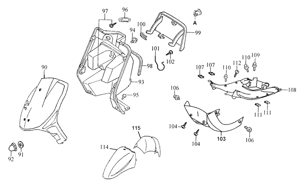 Verkleidungen, Handschuhfach