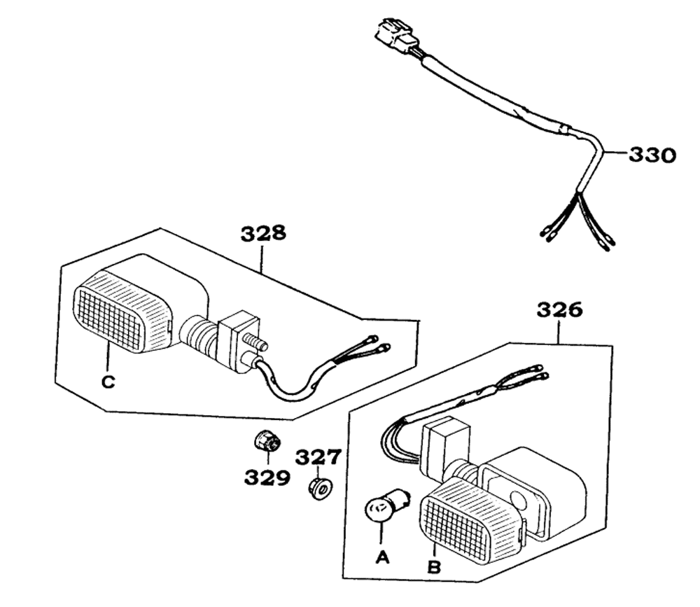 Blinker hinten ( Zusatz)