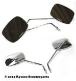 Spiegelset Chrom lange Version Kymco Angebotspreis