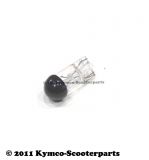 Glühbirne 12V 1,7W Spitze schwarz abgedeckt Glassockel 9 mm