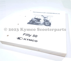 Reparaturanleitung Kymco Filly 50 4-Takt - Papierausführung