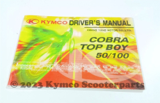 Drivers Manual  TOPBOY 50/100 Englisch für Sammler