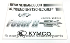 Bedienerhandbuch Kymco Fever ZX II