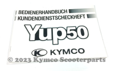 Bedienerhandbuch Kymco Yup 50