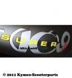 Aufkleber, K-silber, 9-silber, S-rot, super-gelb