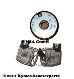 Magnetschloßdeckel kpl. m. Schlüsselkopf