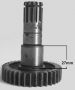 Getriebeausgangswelle Bund 27mm
