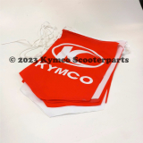 Kymco Wimpelkette ca. 5 bis 6 Meter Länge - 10 Wimpel