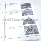 Reparaturanleitung Kymco Filly 50 4-Takt - Papierausführung