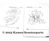 Reparatur-Handbuch und Ersatzteilkatalog Yager 125 10Zoll - Original - NEU - Papierausführung