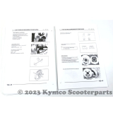 Reparatur-Handbuch und Ersatzteilkatalog Zing 125 - Original - NEU - Papierausführung