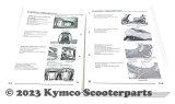 Reparaturanleitung Kymco Spacer 50 - 2Takt - Papierausführung - NEU