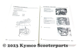 Reparaturanleitung Kymco Spacer 50 - 2Takt - Papierausführung - NEU