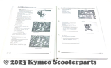 Reparaturanleitung Kymco Spacer 50 - 2Takt - Papierausführung - NEU