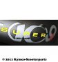 Aufkleber, K-silber, 9-silber, S-rot, super-gelb