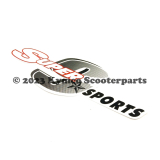 Aufkleber ( Super9 Sport´s) Rot