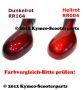 Spiegel li. m.Fuß dunkelrot Mod.98